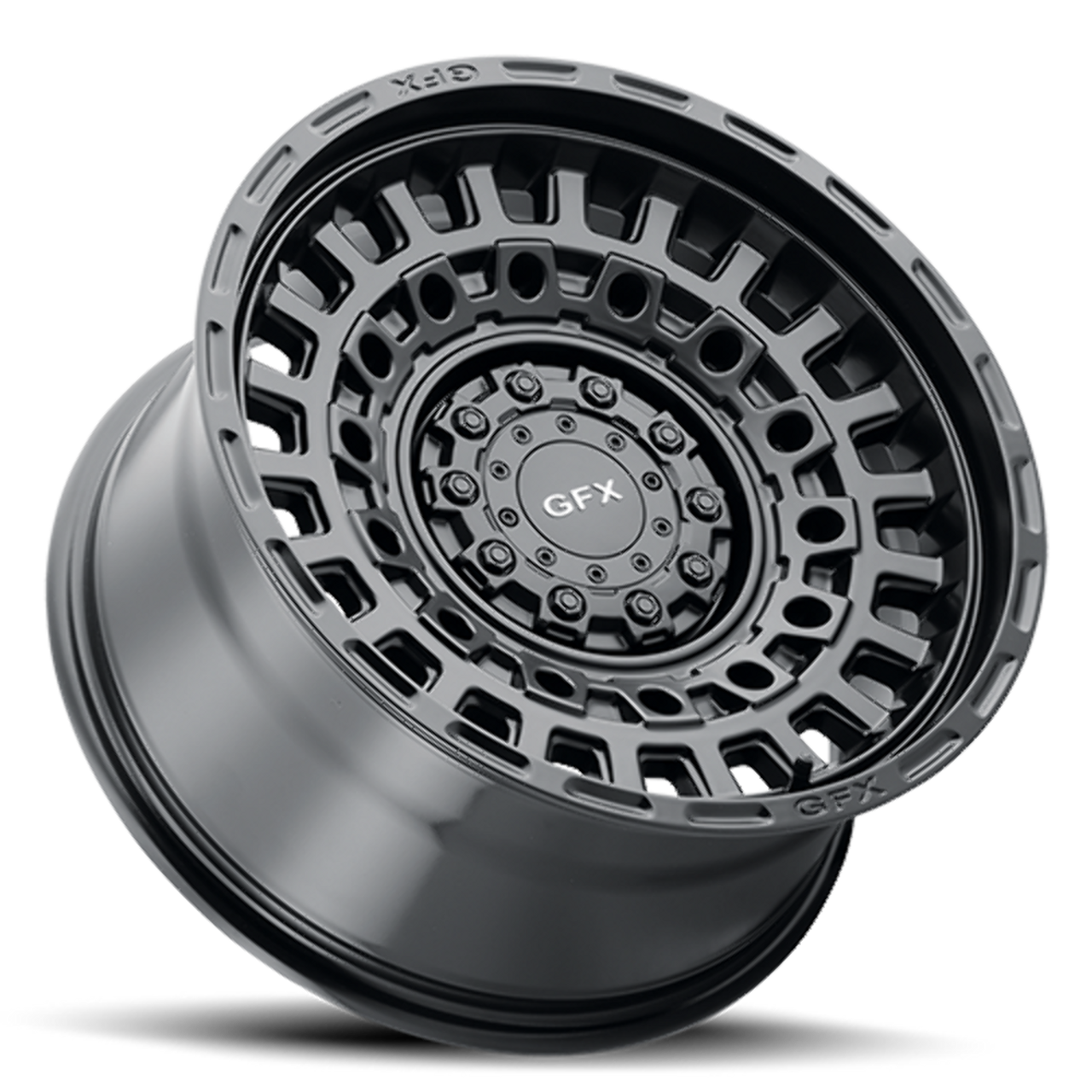 20" Voxx G-FX TR29 Matte Black 20x9 Wheel 5x5 5x5.5 12mm Rim For Dodge Jeep
