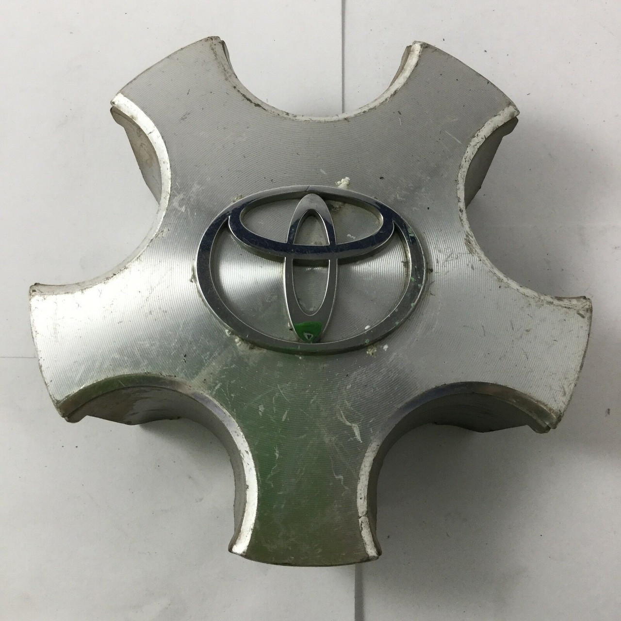 Toyota Factory OEM Wheel Rim Center Hub Cap Machine Chrome 3.75" Diameter TO187