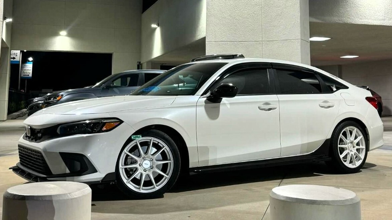 Set 4 18" Voxx Cotto White 18x8 Wheels 5x4.25 5x4.5 40mm Rims