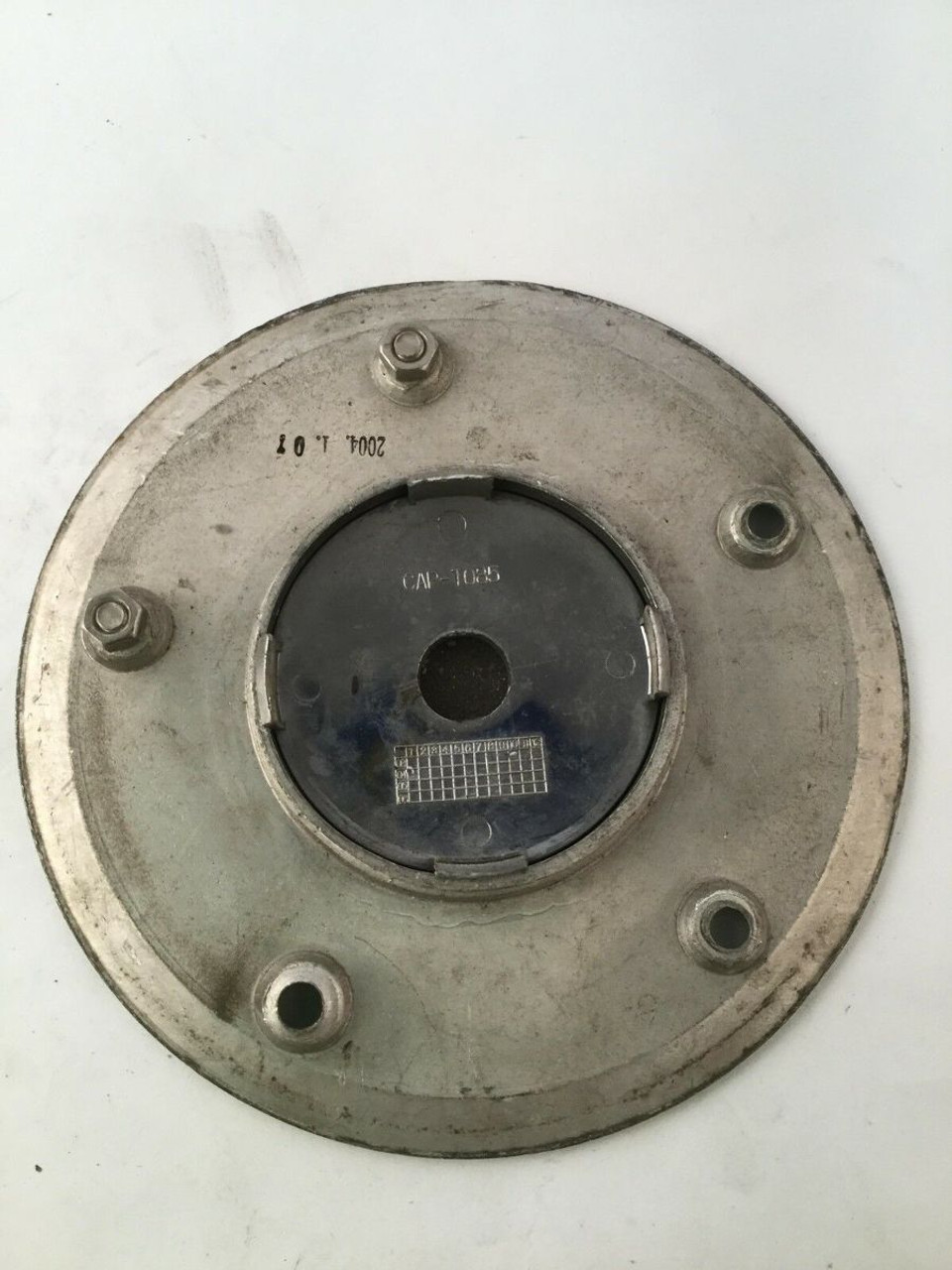 TSW Wheel Center Hub Cap Machine Finish CAP-TO85 6.25" Diameter TSW10