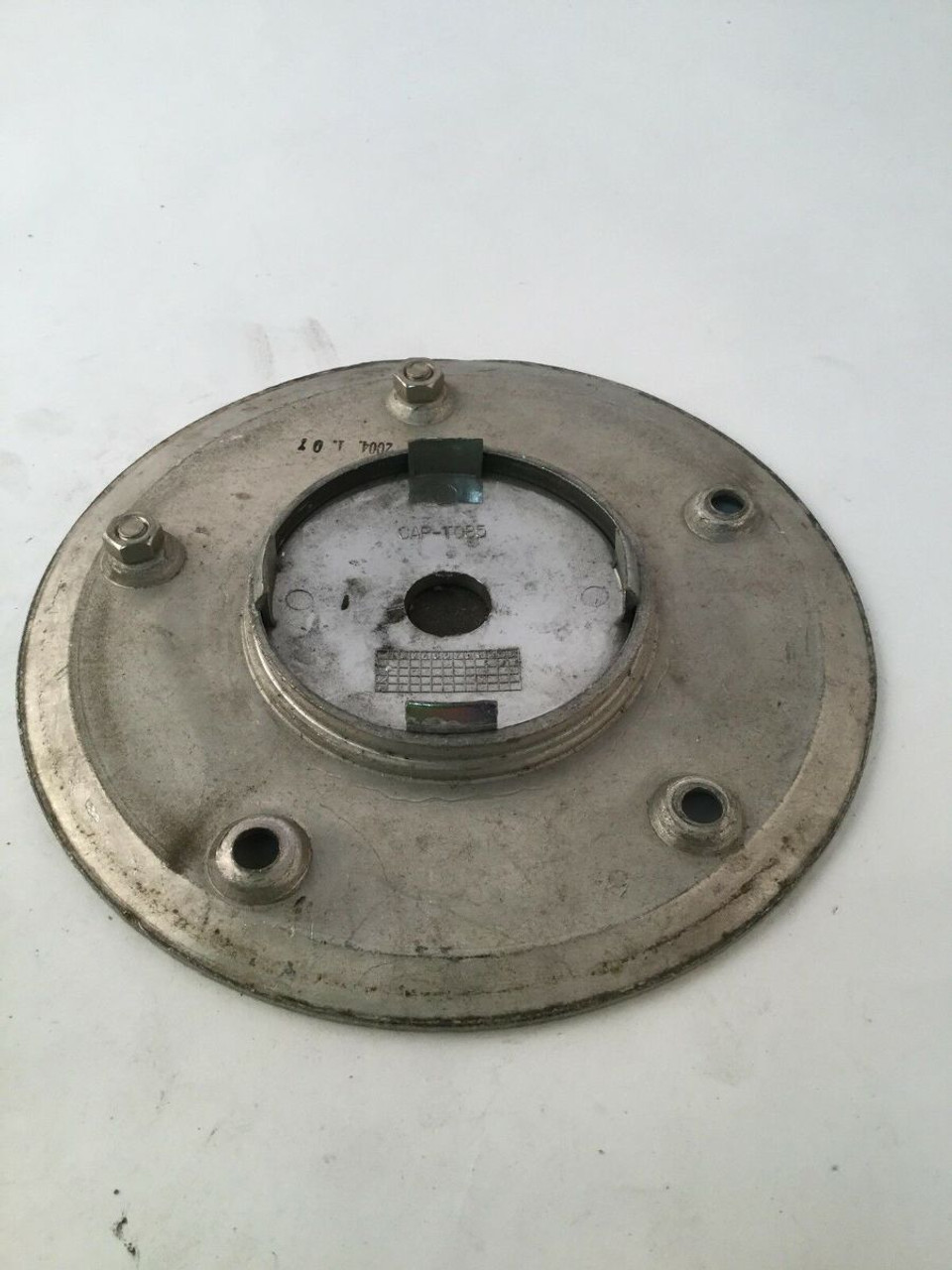 TSW Wheel Center Hub Cap Machine Finish CAP-TO85 6.25" Diameter TSW10