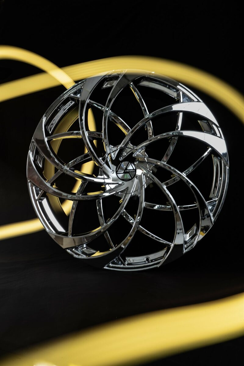 Azara AZA-540 Wheels 18 Inch 5x112 5x4.5 (5x114.3) Nano Chrome A2i Whe