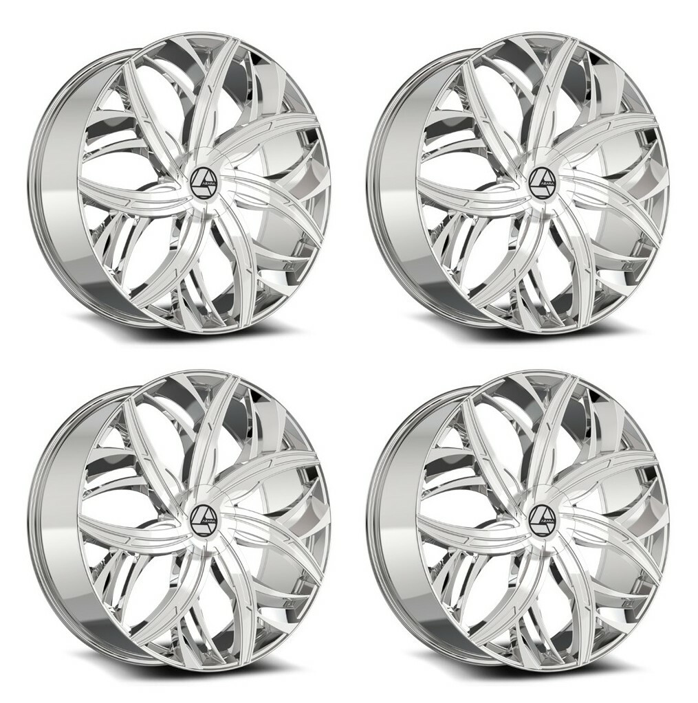 Azara AZA-541 Wheels 18 Inch 5x112 5x4.5 (5x114.3) Nano Chrome A2i Whe