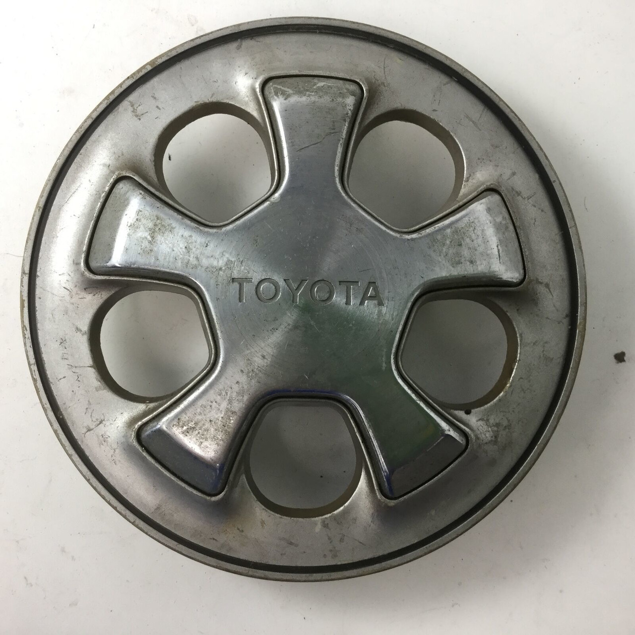 1982-199Toyota Factory OEM Machine Silver Wheel Center Cap  6.75" Diameter TO129