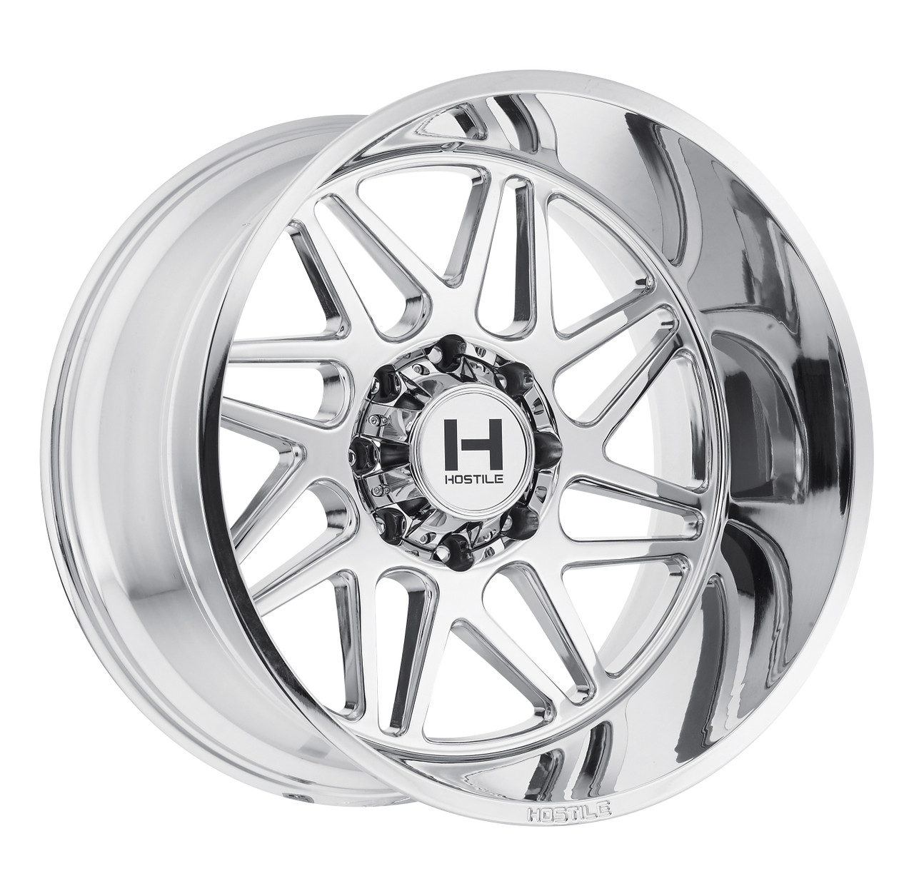 20" Hostile H108 Sprocket Armor Plated 20x12 Wheel 8x170 -44mm For Ford Rim