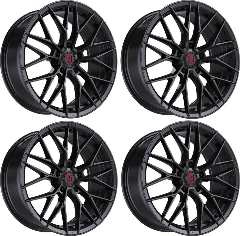 TIS Motorsports 505B Wheels 16 Inch 5x4.5 (5x114.3) Gloss Black A2i Wh