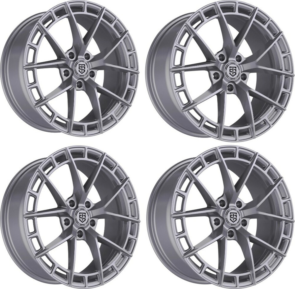 TIS Motorsports 504S Wheels 17 Inch 5x4.5 (5x114.3) Gloss Silver A2i W