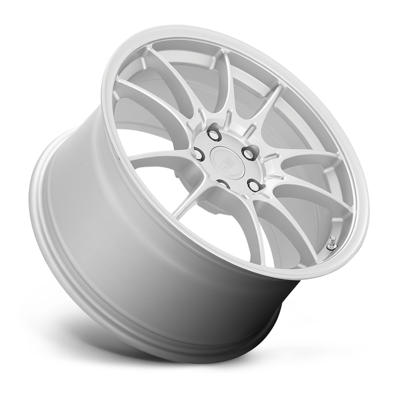 Motegi MR152 Ss5 17x8 5x4.5 Hyper Silver Wheel 17" 45mm Rim