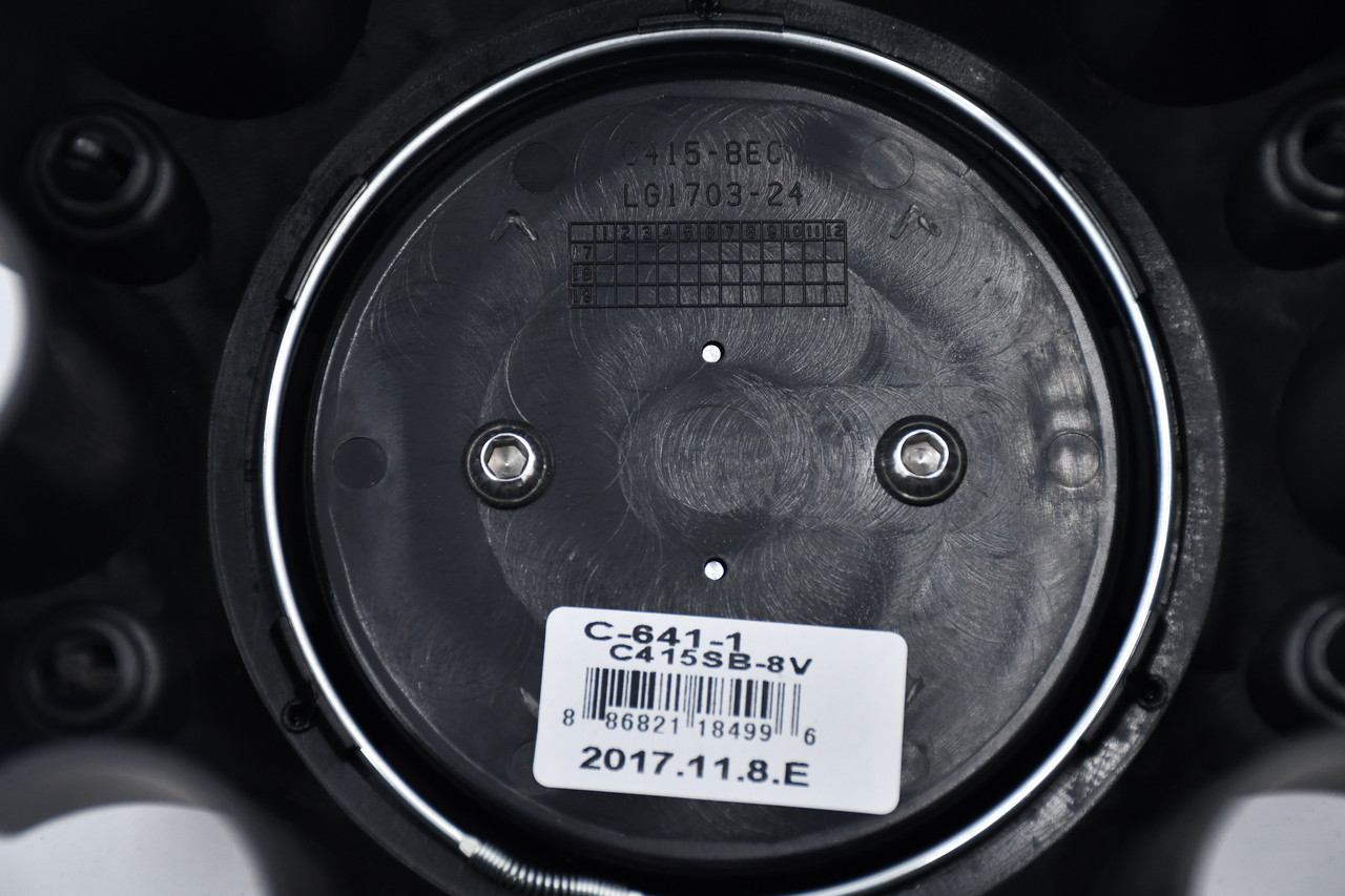 Vision Wheel 360 361 362 363 Satin Black Center Cap C360SB-8V Fits 8 Lug