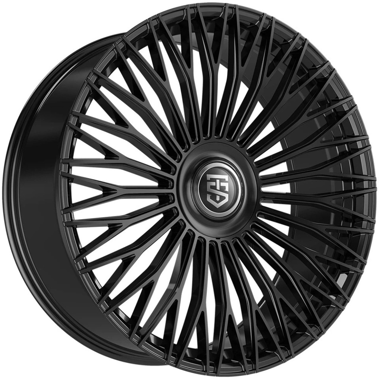 Set 4 18" TIS Motorsports 507B Gloss Black 18x8 Wheels 5x112 5x4.5 35mm Rims