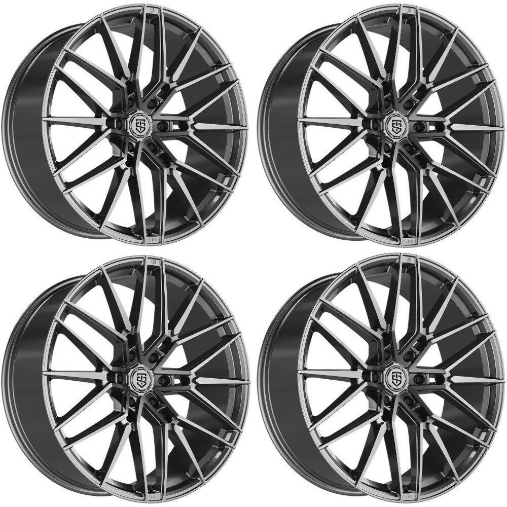 TIS Motorsports 506GM Wheels 26 Inch 6x5.5 (6x139.7) Gunmetal A2i Whee