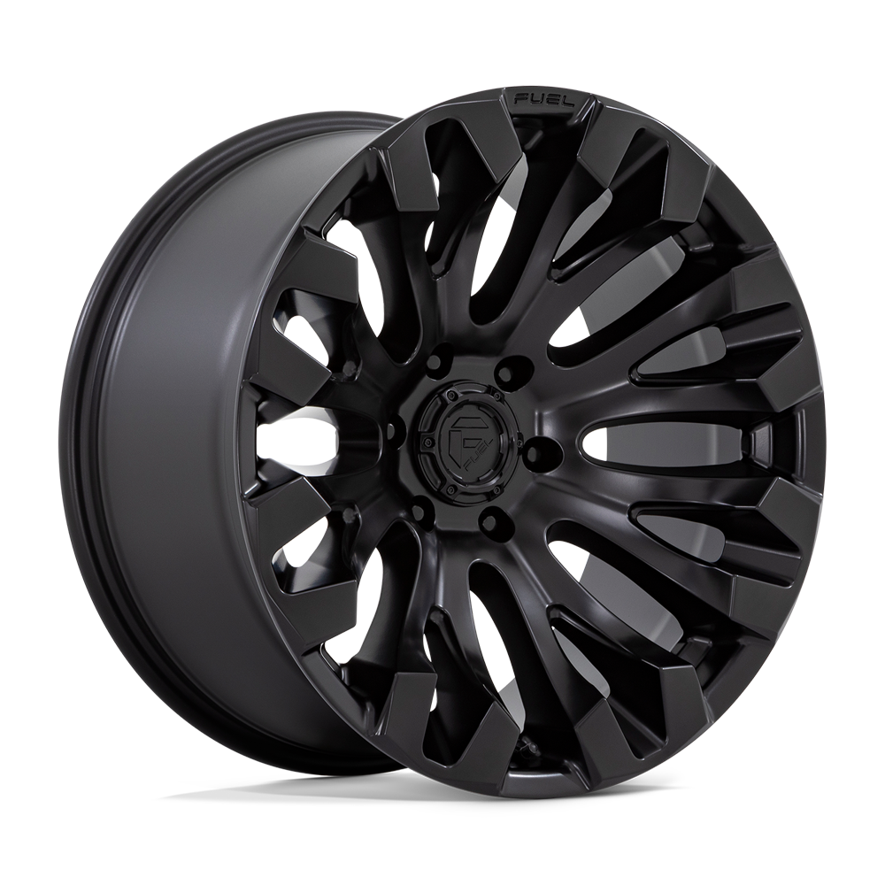 Fuel 1PC D831 Quake 20x10 8x6.5 Blackout Wheel 20" -18mm Rim