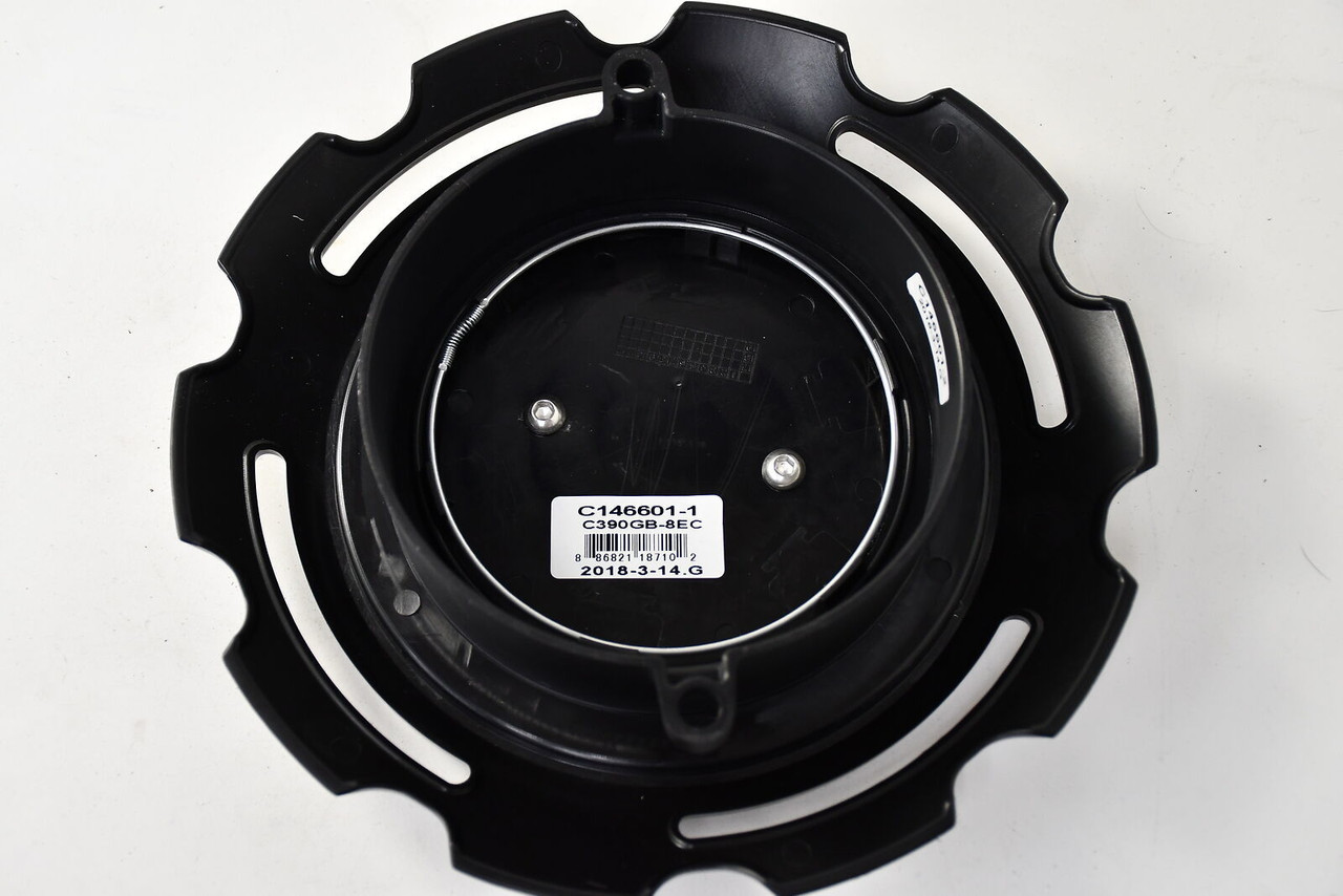 Vision Glossy Black Center Cap Hub Cap C390GB-8EC