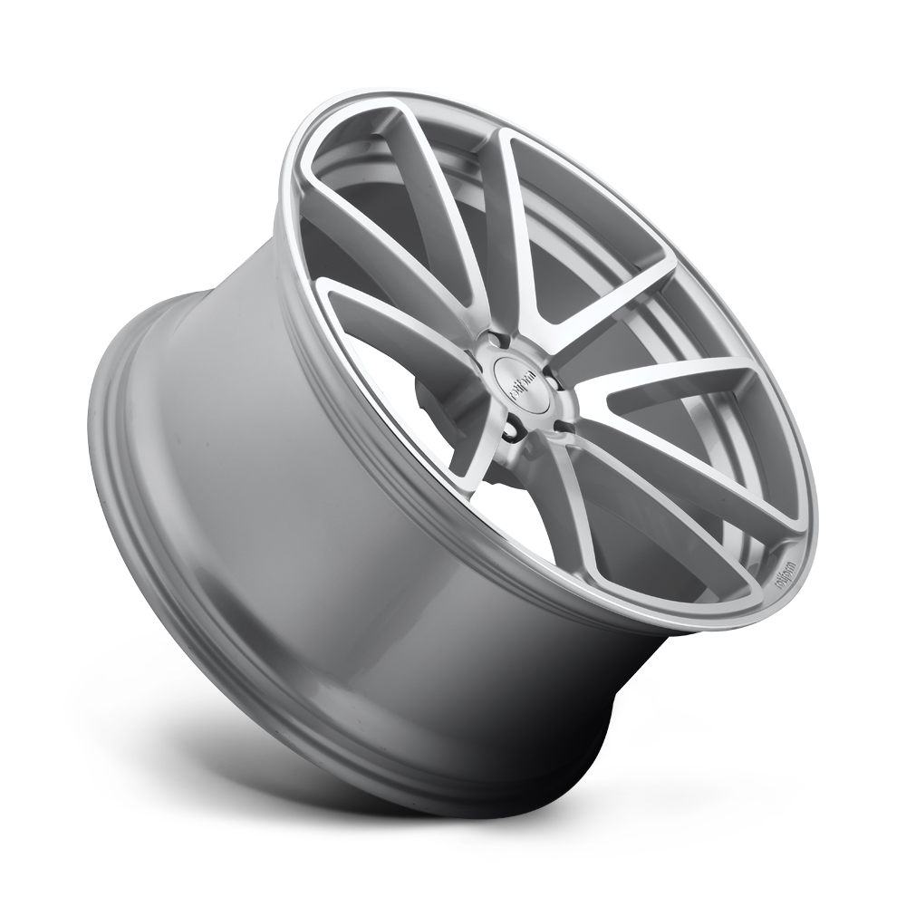 18" Rotiform 1PC R120 Spf 18x8.5 Gloss Silver Machined 5x112 Wheel 45mm Rim