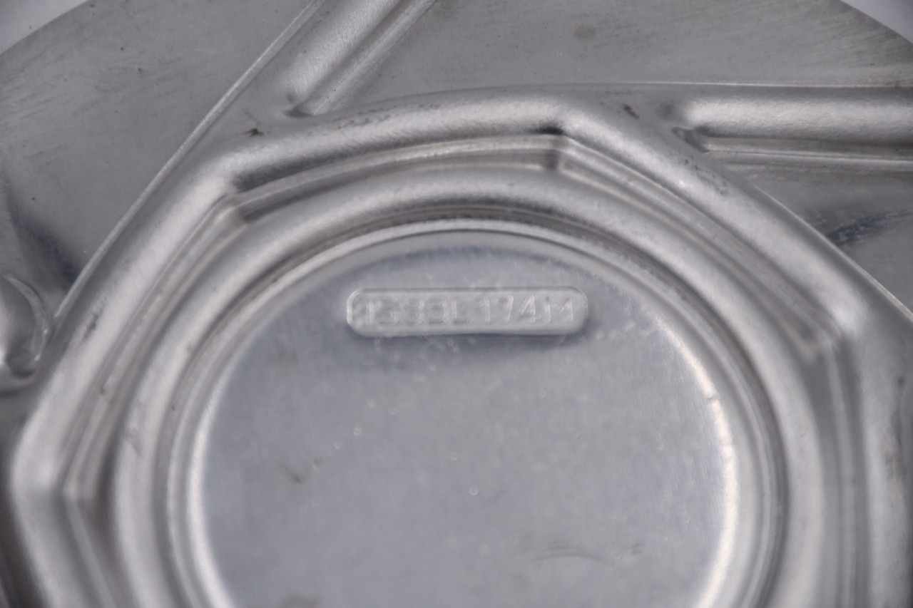 Starr Black/Machined Wheel Center Cap Hub Cap 1583L174M 6.75" Mostly Machined finish