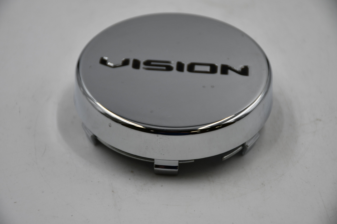 Vision Chrome Wheel Center Cap Hub Cap C324-V 3.25" Snap in
