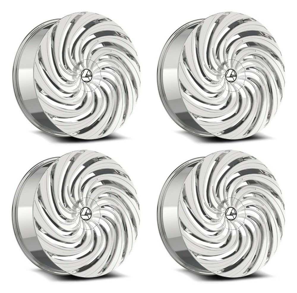 Azara AZA-535 Wheels 18 Inch 5x112 5x4.5 (5x114.3) Nano Chrome A2i Whe