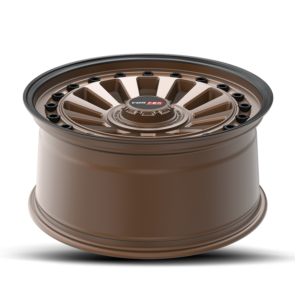 Set 4 20" Vortek Radar VRD-702 Matte Bronze 20x9.5 Wheels 6x135 6x5.5 -12mm Rims