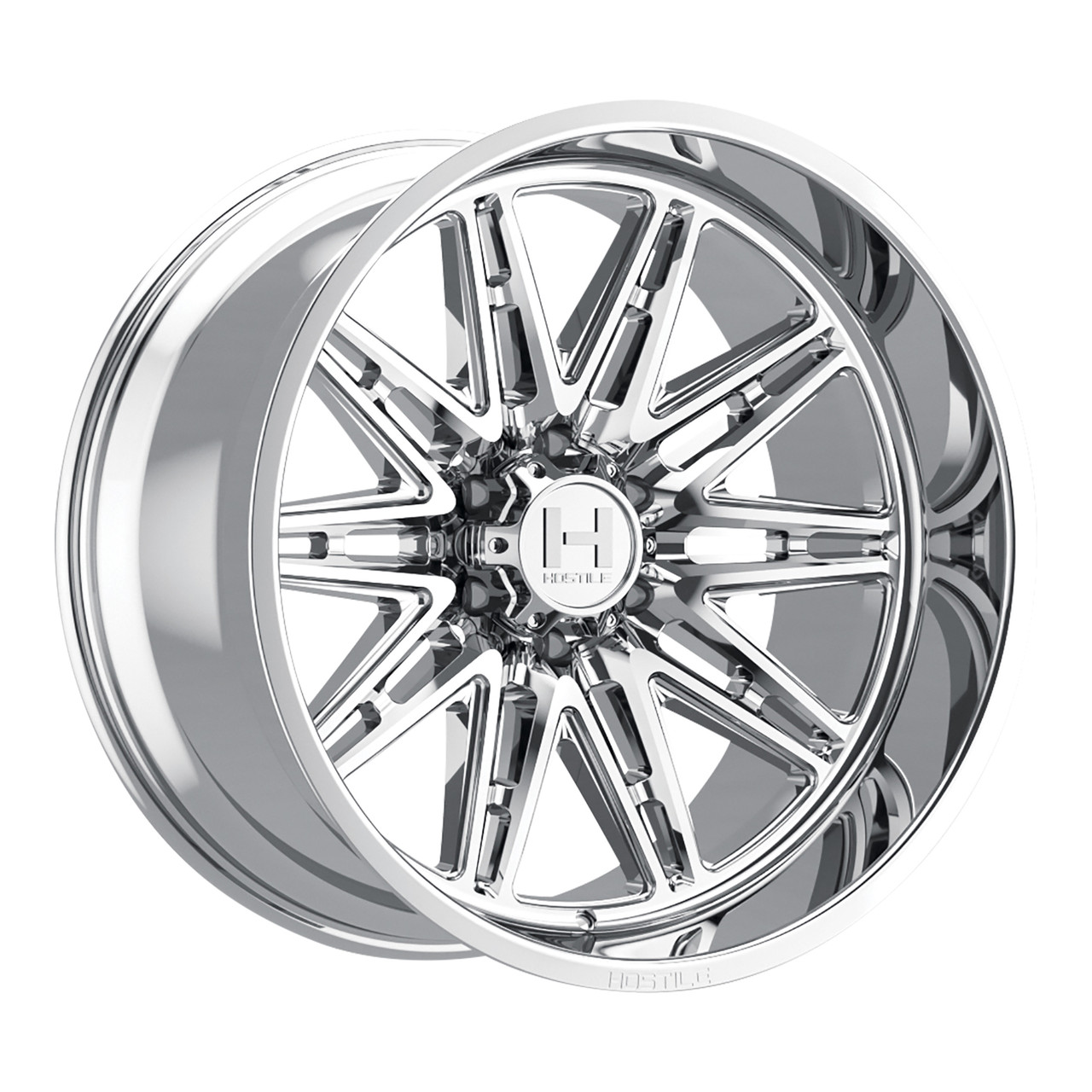 20" Hostile H126 Maniac Armor Plated 20x12 Wheel 6x135 -44mm For Ford Lincoln