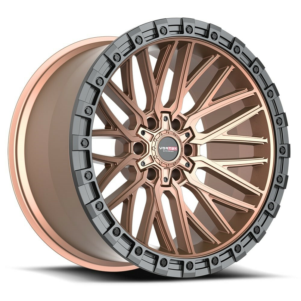 Vortek VRT-608 Wheels 20 Inch 5x5 (5x127) 5x5.5 (5x139.7) Matte Bronze