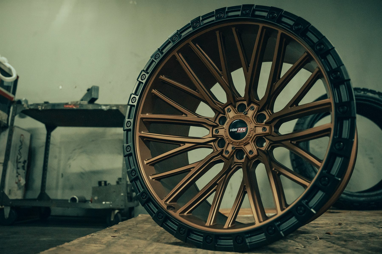Vortek VRT-608 Wheels 20 Inch 5x5 (5x127) 5x5.5 (5x139.7) Matte Bronze