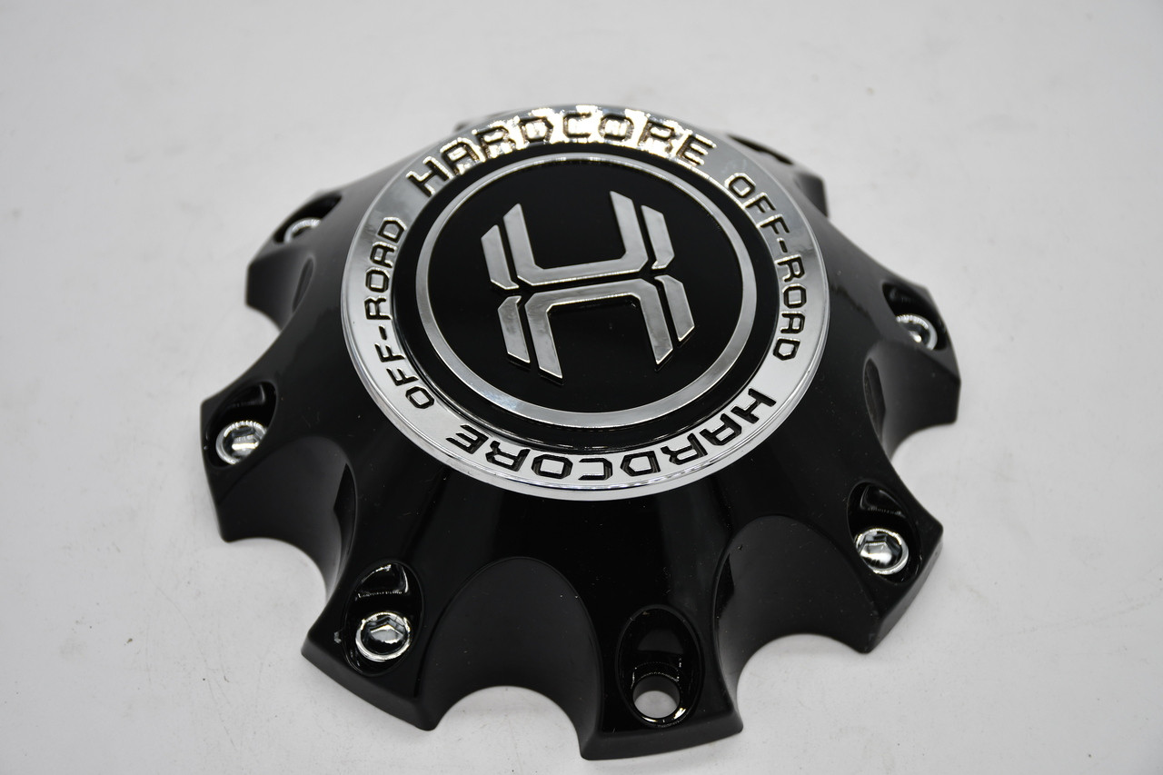 Hardcore Offroad Gloss Black Wheel Center Cap CAP-HC18/19/21/22(B