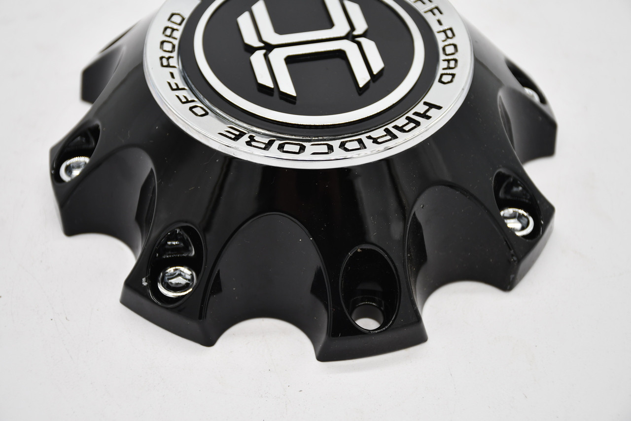Hardcore Offroad Gloss Black Wheel Center Cap CAP-HC18/19/21/22(B
