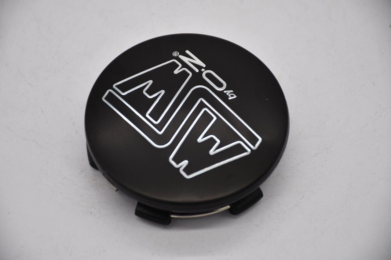 MSW/OZ Matte Black Wheel Center Cap Hub Cap E78 MM 2.5"