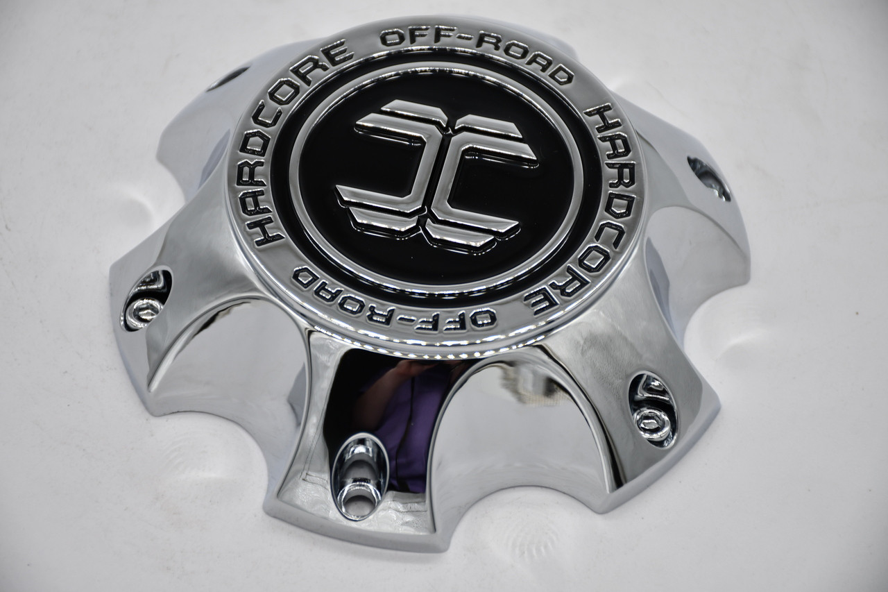 Hardcore Offroad HC23 Chrome Wheel Center Cap CAP-HC23(C)-6LUG HC10-6H135-3