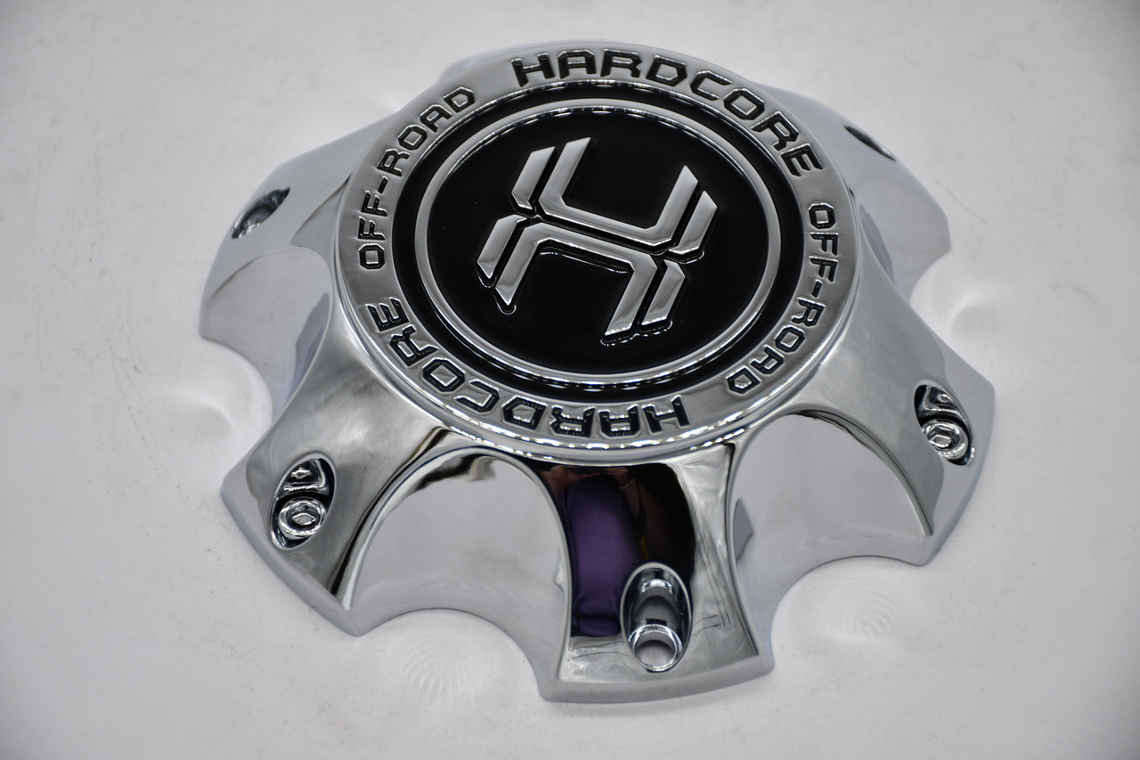 Hardcore Offroad HC23 Chrome Wheel Center Cap CAP-HC23(C)-6LUG HC10-6H135-3