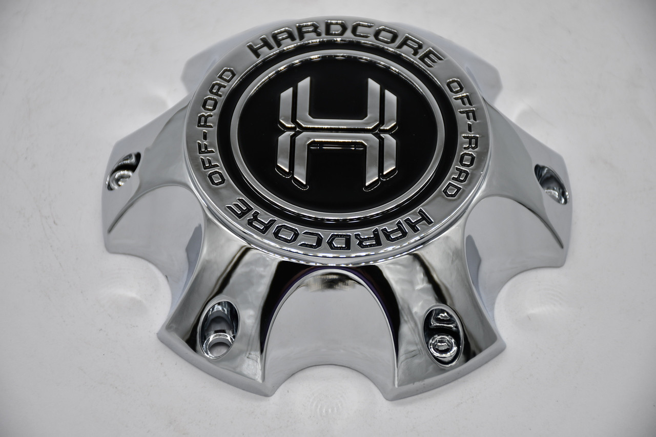 Hardcore Offroad HC23 Chrome Wheel Center Cap CAP-HC23(C)-6LUG HC10-6H135-3