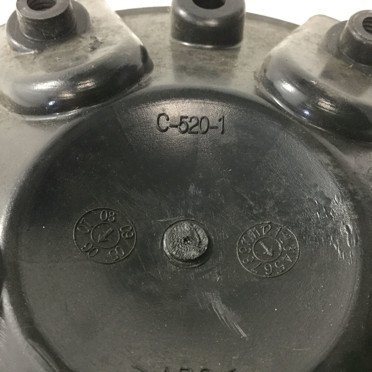 Starr 120 Impact Gloss Black Wheel Center Cap C-520-1 For 20/22/24" Rims 7" Dia