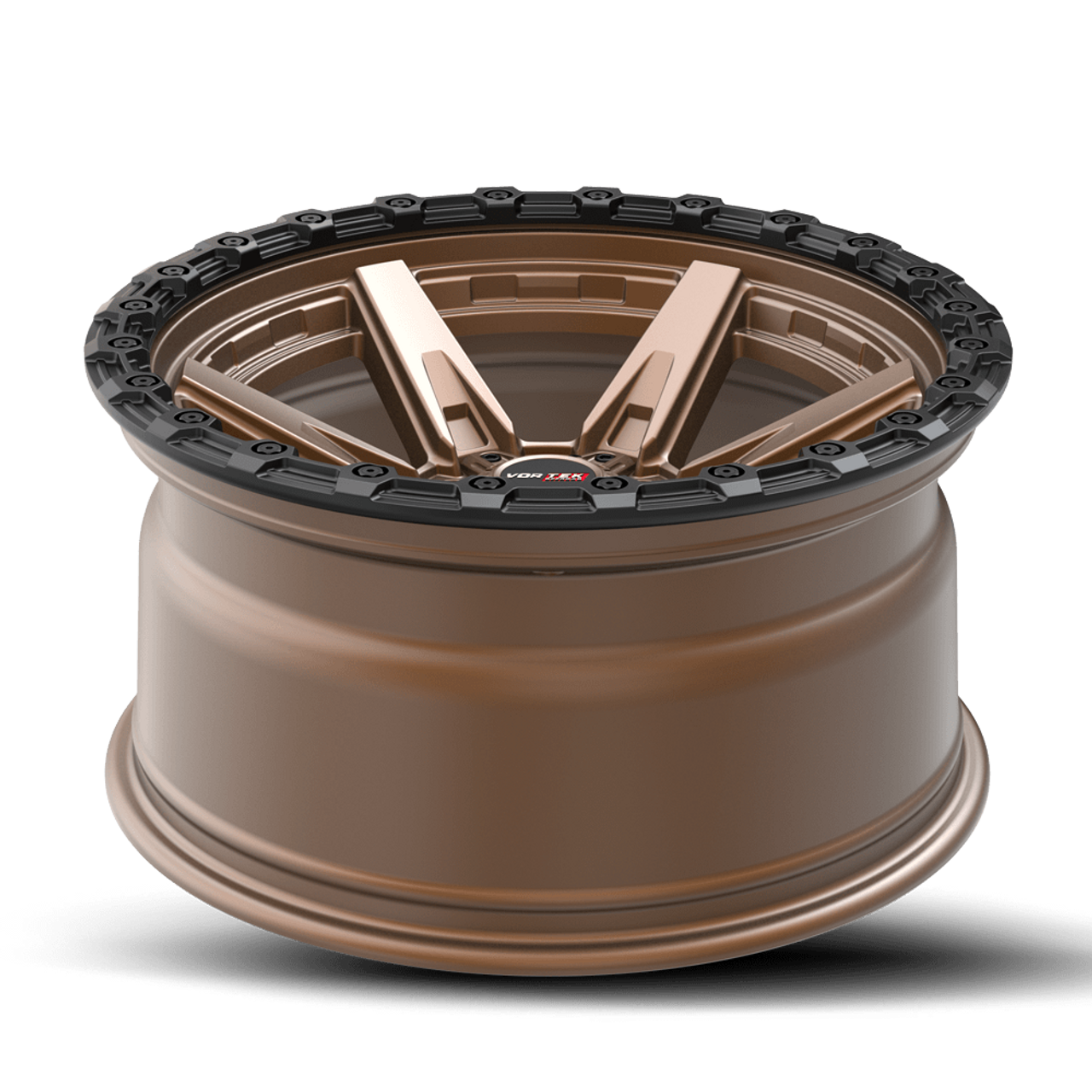 Set 4 18" Vortek Argon VRT-602 Matte Bronze 18x9 Wheels 6x135 6x5.5 -12mm Rims