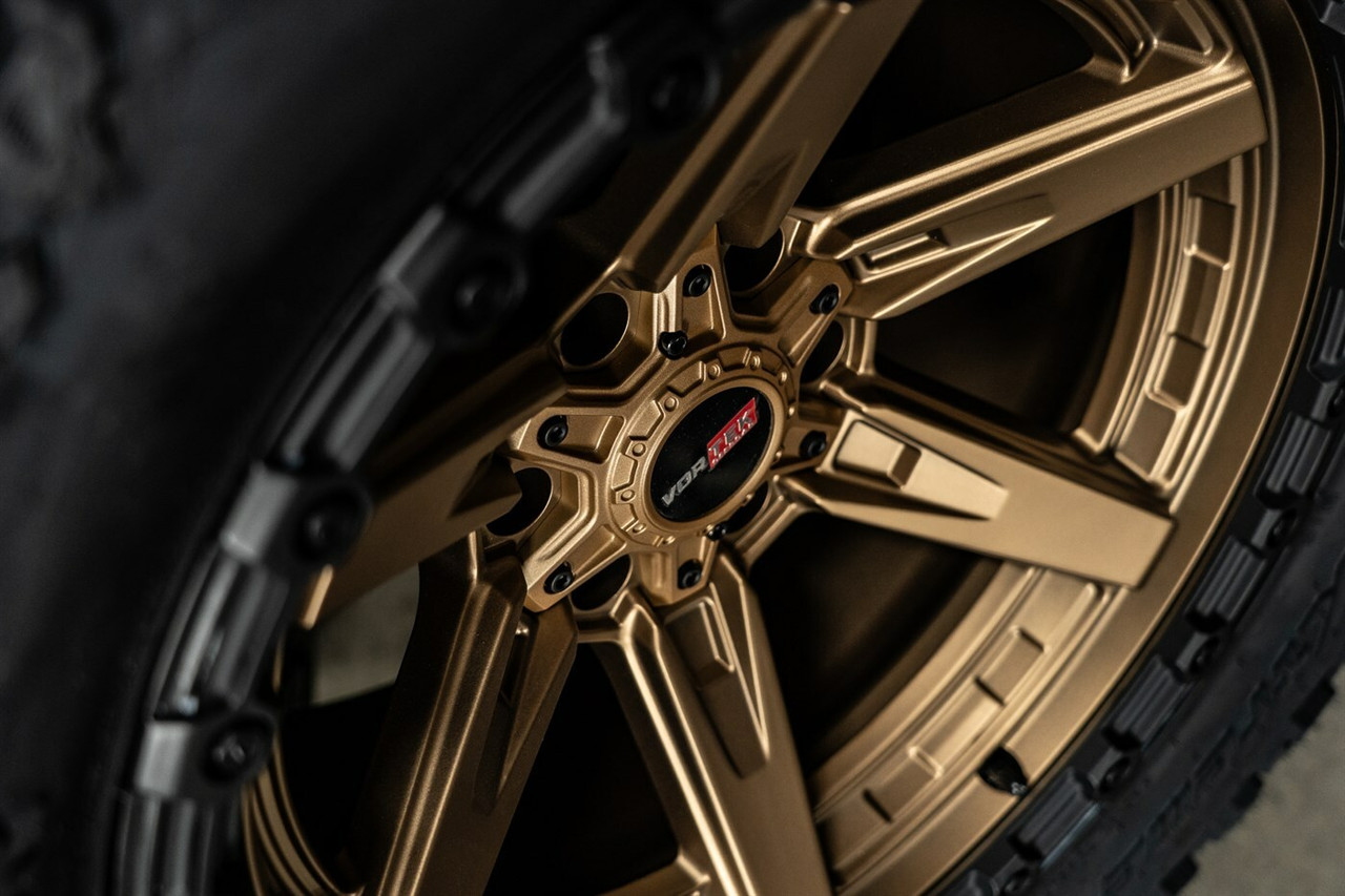 Set 4 17" Vortek Argon VRT-602 Matte Bronze 17x9 Wheels 6x135 6x5.5 -12mm Rims