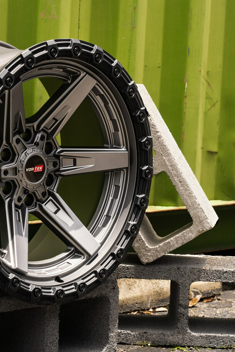 Vortek VRT-602 Wheels 20 Inch 6x135 6x5.5 (6x139.7) Matte Titanium Wit