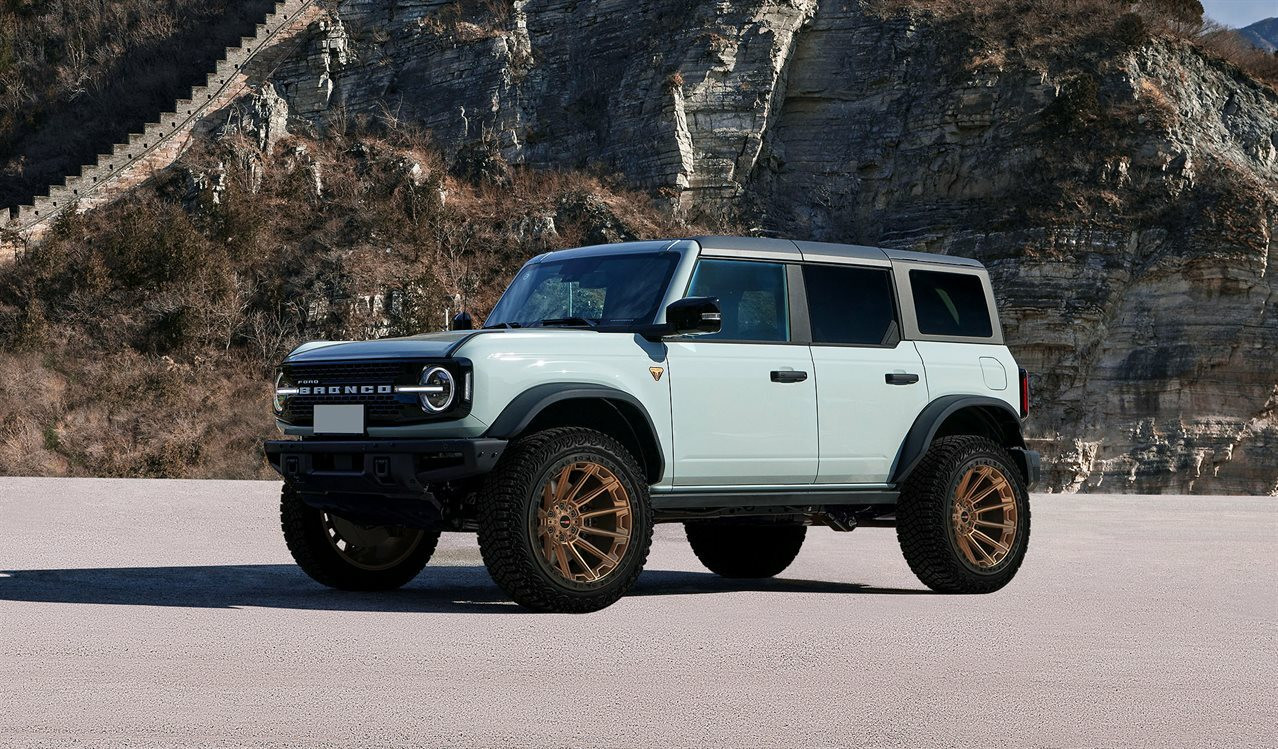 Set 4 22" Vortek Spartan VRT-601 Matte Bronze 22x10 Wheels 6x135 6x5.5 -12mm Rims