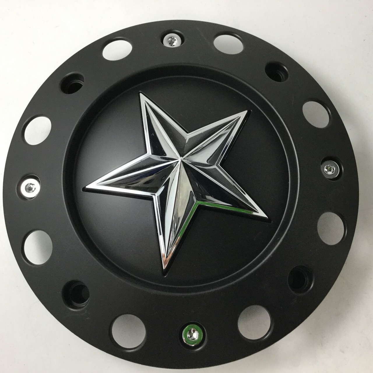 KMC XD 775 Rockstar Black Short Center Cap 20x8.5 22x9.5 1001775B