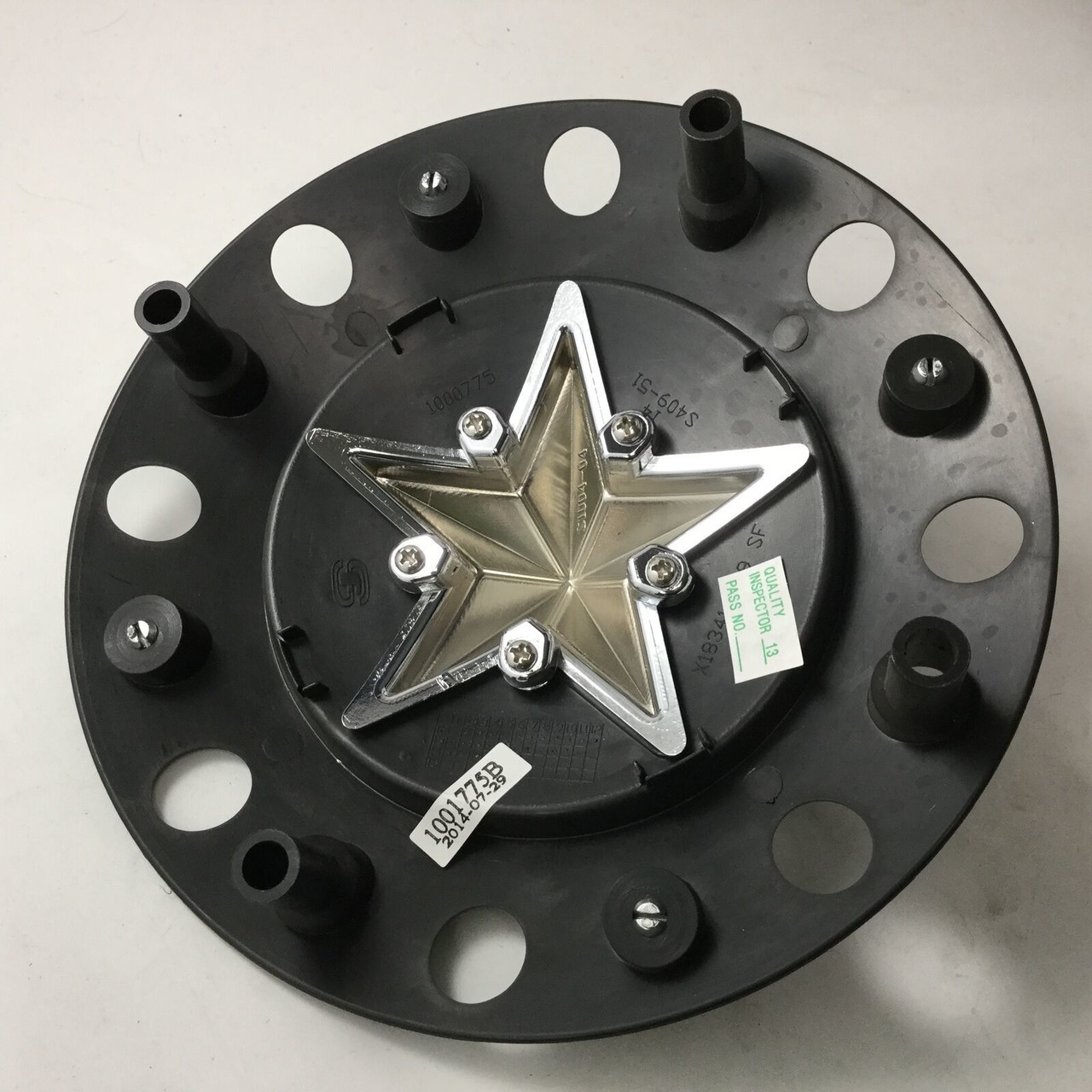 KMC XD 775 Rockstar Wheel Black Short Center Cap 20x8.5 22x9.5 1001775B