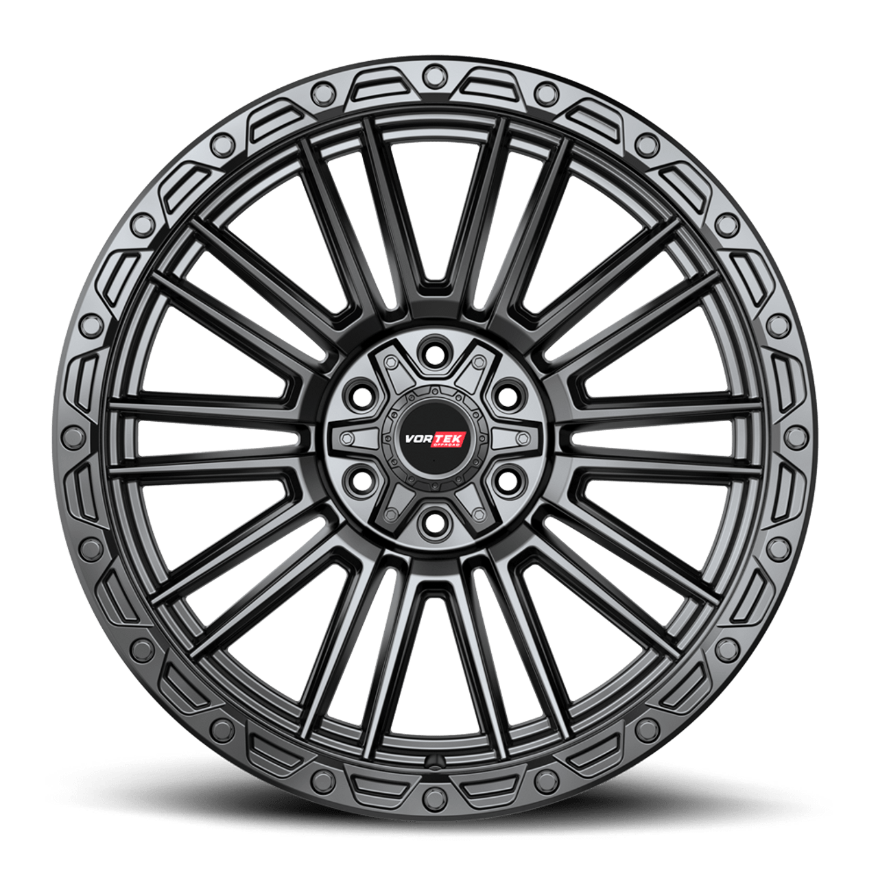 Set 4 20" Vortek Zeus VRT-604 Satin Black 20x9.5 Wheel 8x170 8x180 Rim 0mm