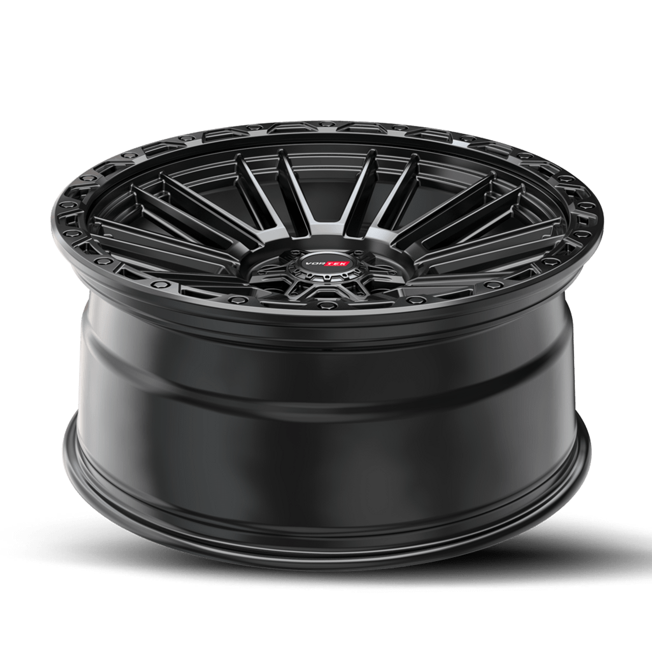 Set 4 20" Vortek Zeus VRT-604 Satin Black 20x9.5 Wheel 8x170 8x180 Rim 0mm