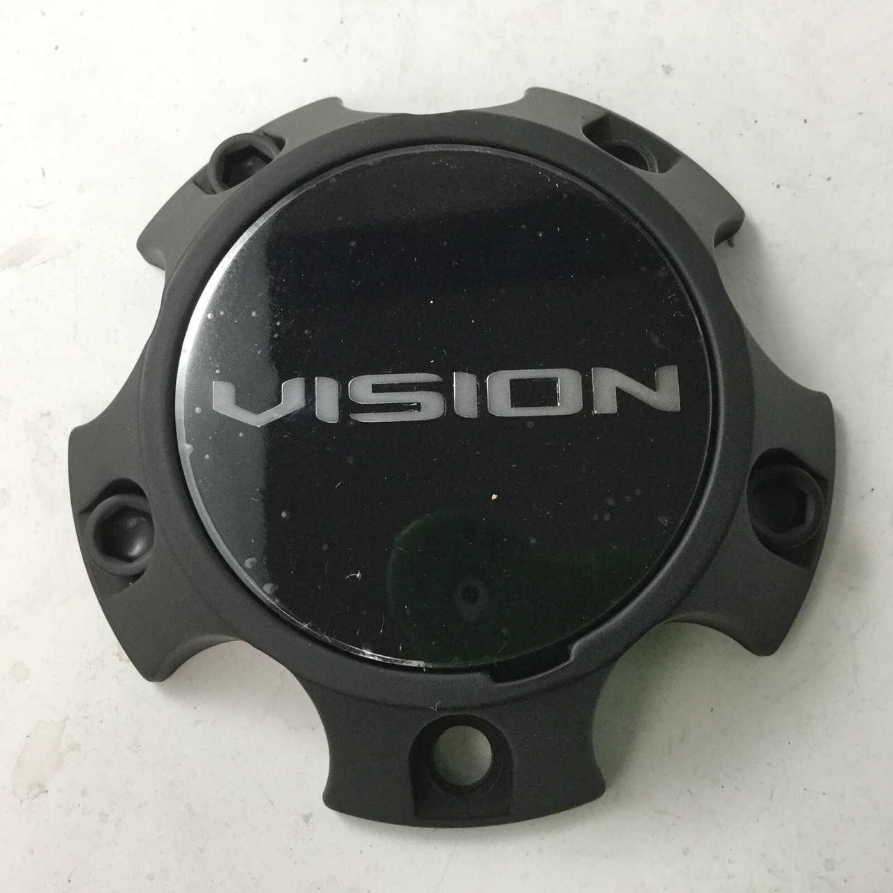 Vision Manx 2 C354SB-65V Satin Black 5 Lug Replacement Center Cap