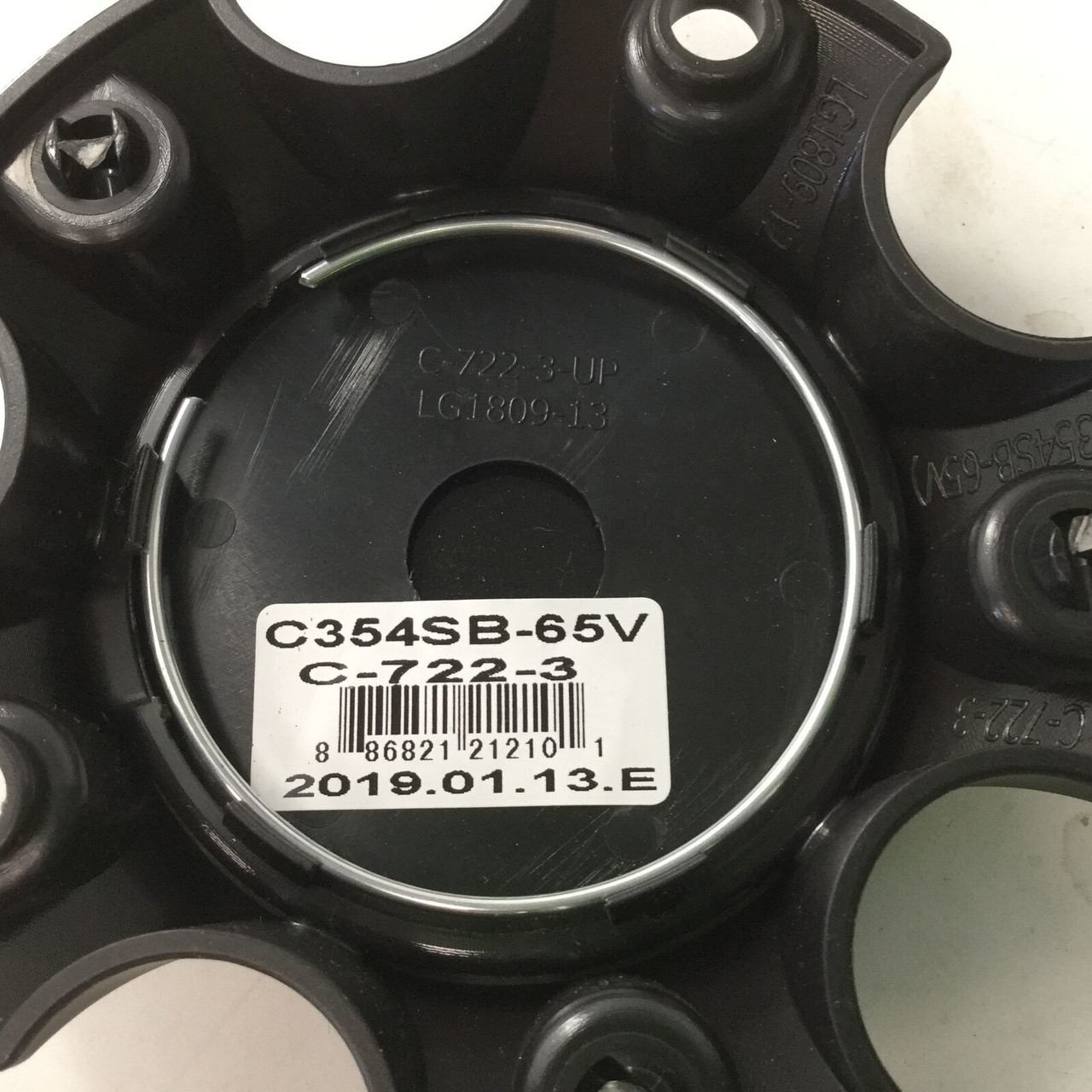 Vision Off Road 354 Manx 2 C354SB-65V Satin Black Wheel Center Cap Fit 5x4.5 5x5