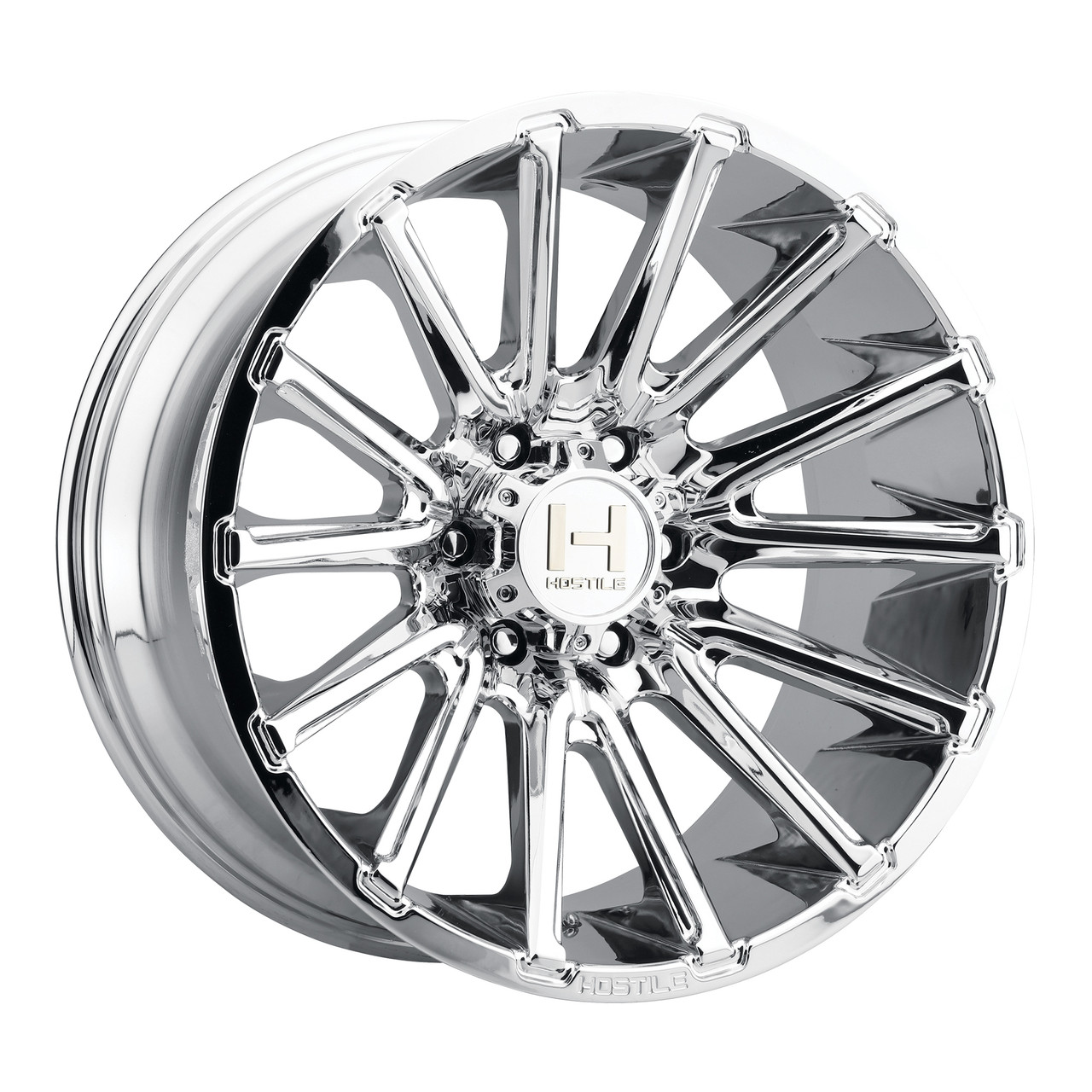 Set 4 20" Hostile H123 Typhoon Armor Plated 20x12 Wheels 6x135 -44mm Lifted Rims