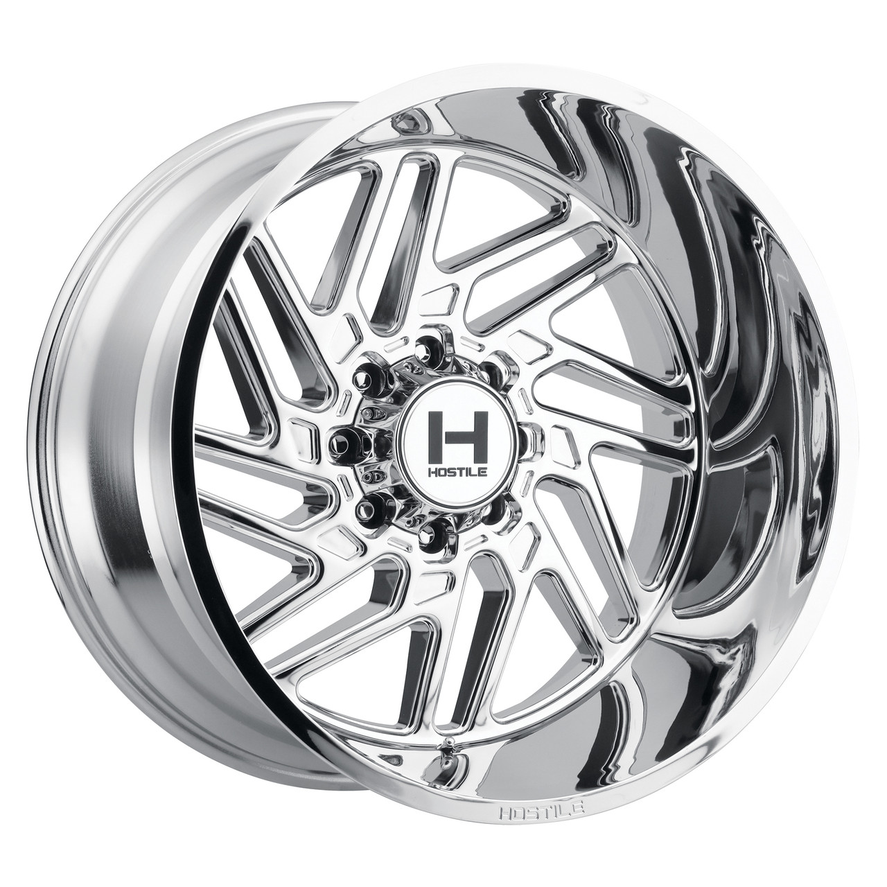 Set 4 20" Hostile Jigsaw Armor Plated 20x10 Wheels 8x170 -19mm Lifted Truck Rims