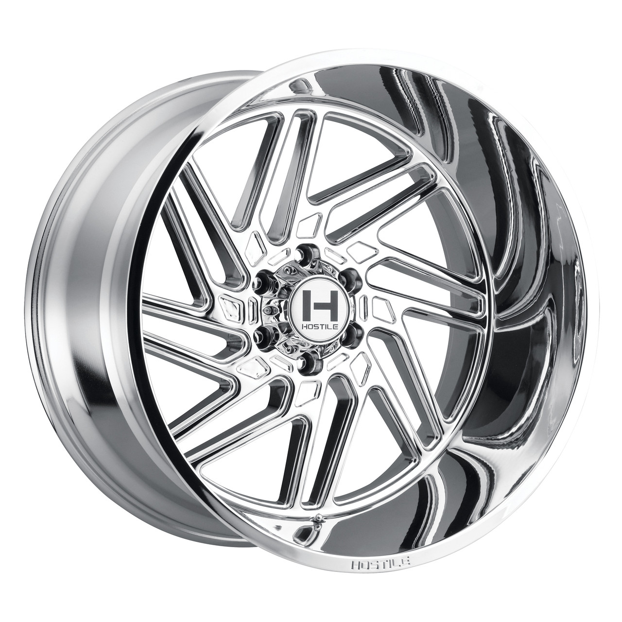 20" Hostile H116 Jigsaw Armor Plated 20x10 Wheel 6x5.5 -19mm Lifted Truck Rim
