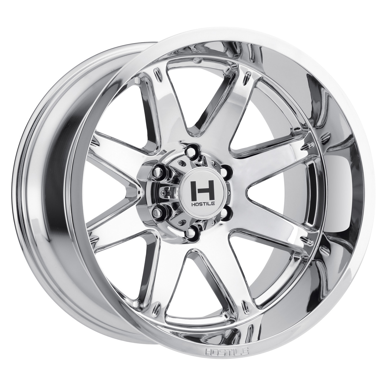Set 4 22" Hostile H109 Alpha Armor Plated 22x10 Wheels 6x5.5 -25mm Lifted Rims