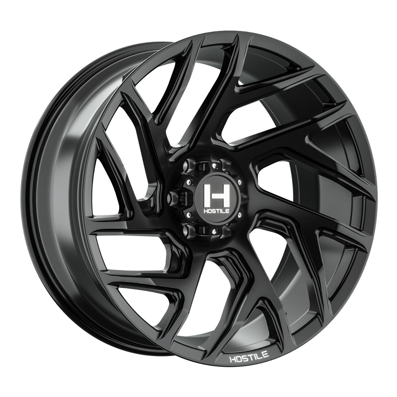 20" Hostile H141 Vortex Asphalt 20x9 Wheel 6x5.5 0mm For Chevy GMC Ram Cadillac