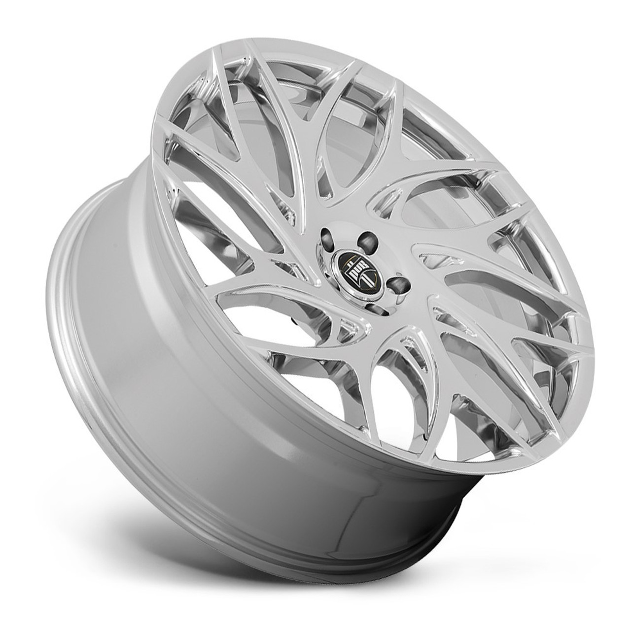 DUB 1PC S258 G.O.A.T. 24x10 5x115 Chrome Wheel 24" 15mm Rim