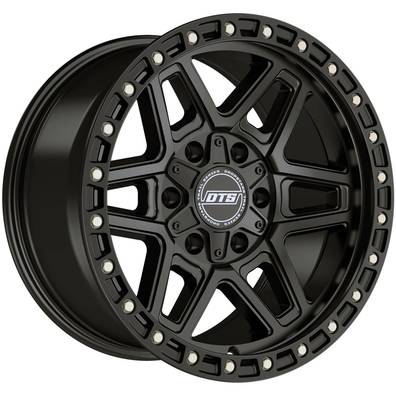 20" Dropstars Trail Series 602SB Satin Black 20x10 Wheel 5x5 5x5.5 -19mm Rim