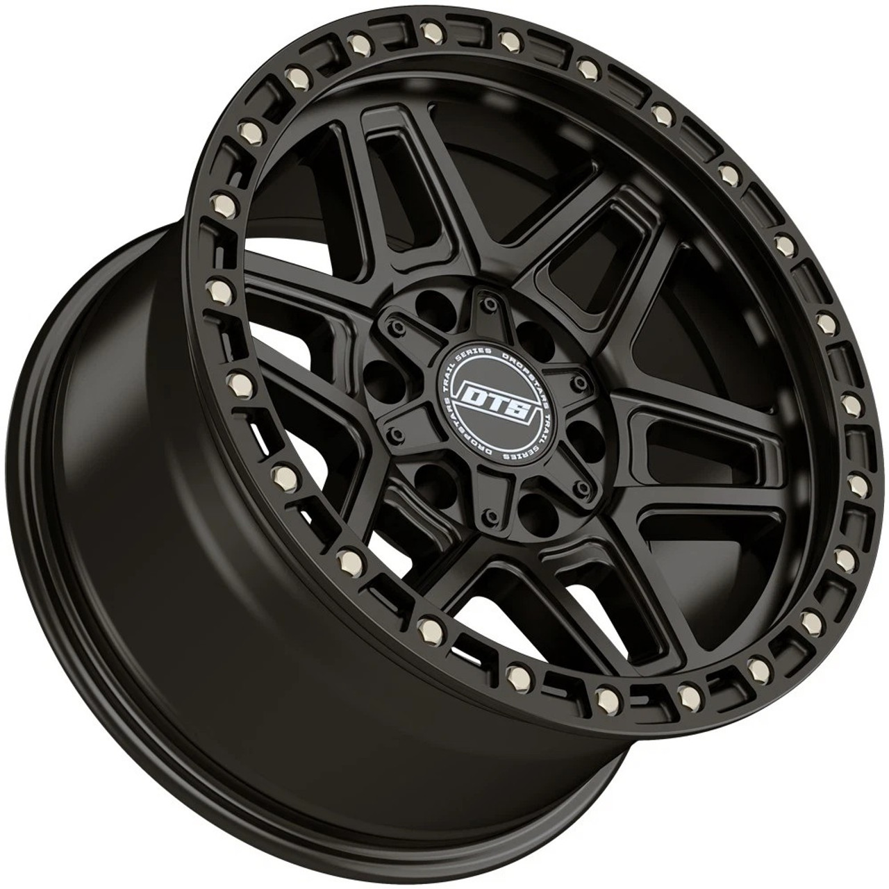 20" Dropstars Trail Series 602SB Satin Black 20x10 Wheel 5x5 5x5.5 -19mm Rim